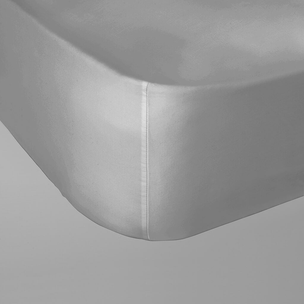 Egyptian Cotton 300 Thread Count Sateen Luxury Extra Deep 40cm Fitted Sheet