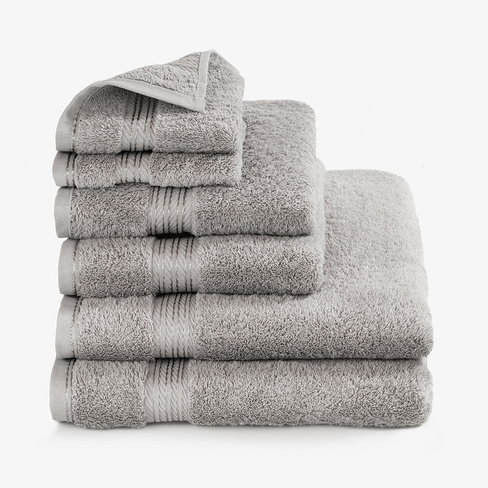 Egyptian Cotton 6 Piece Luxury Bath Towel Set