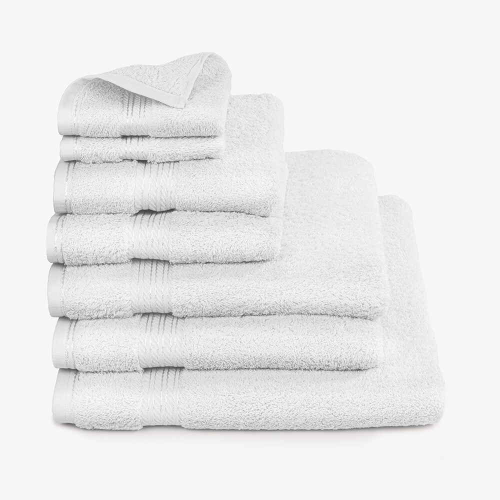 Egyptian Cotton 7 Piece Luxury Bath Towel Set