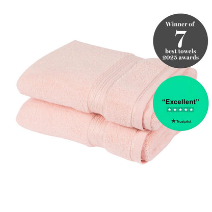 Egyptian Cotton Luxury Bath Towel, Set of Two, 70 x 125cm