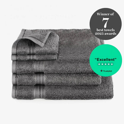 Egyptian Cotton 5 Piece Luxury Bath Towel Set