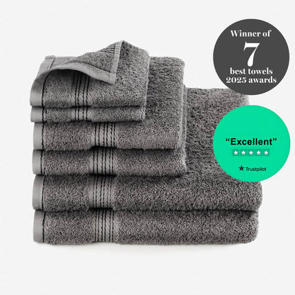 Egyptian Cotton 6 Piece Luxury Bath Towel Set