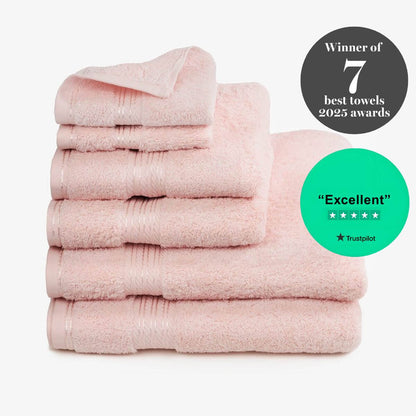 Egyptian Cotton 6 Piece Luxury Bath Towel Set