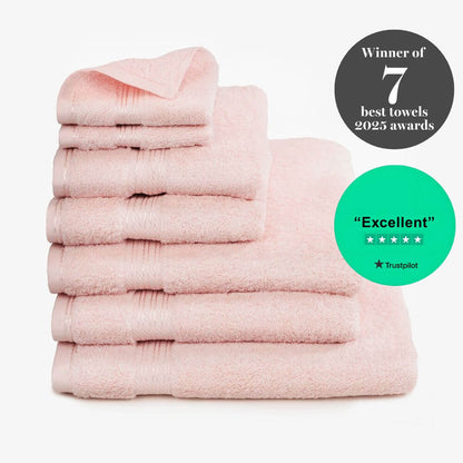 Egyptian Cotton 7 Piece Luxury Bath Towel Set