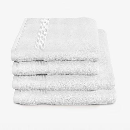 Egyptian Cotton 4 Piece Luxury Bath Sheet and Bath Towel Set