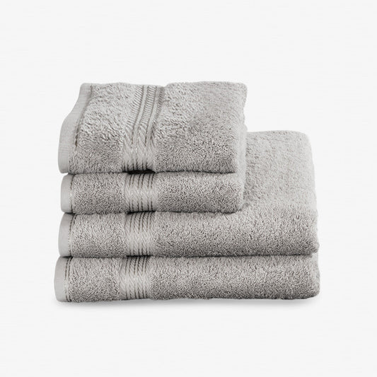 Egyptian Cotton 4 Piece Luxury Bath Towel and Hand Towel Set