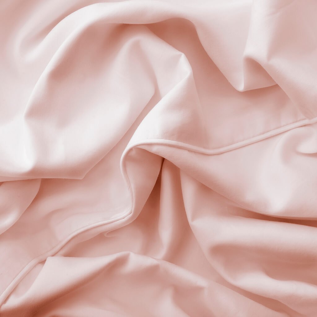 Egyptian Cotton 500 Thread Count Sateen Luxury Duvet Cover and Deep Fitted Sheet Set With Four Standard Pillowcases