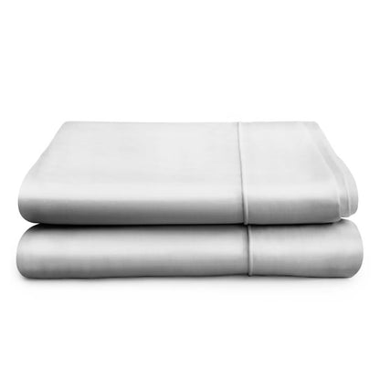 Egyptian Cotton 500 Thread Count Sateen Luxury Duvet Cover, Subtle Grey