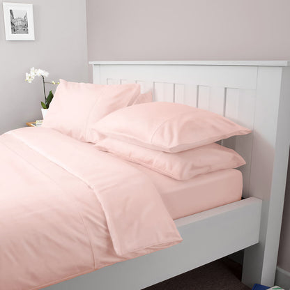 Egyptian Cotton 500 Thread Count Sateen Luxury Standard Pillowcase, Set of Two
