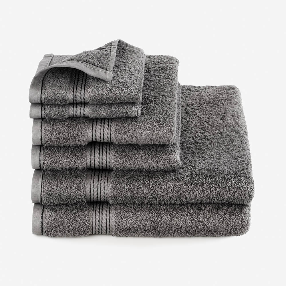 Egyptian Cotton 6 Piece Luxury Bath Towel Set