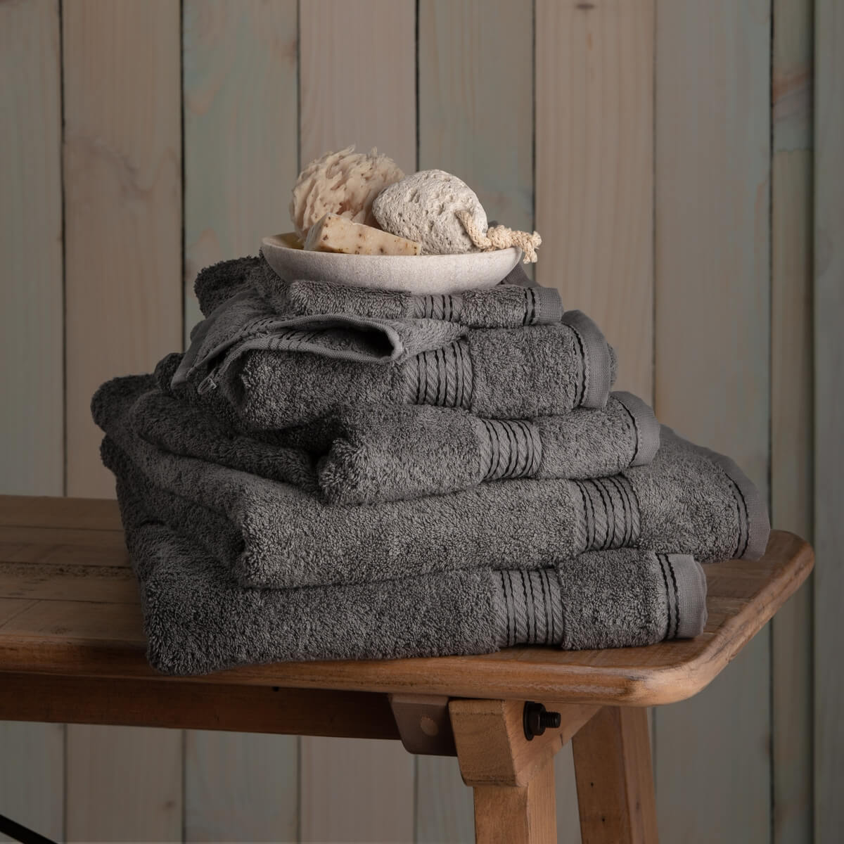 Egyptian Cotton 6 Piece Luxury Bath Towel Set