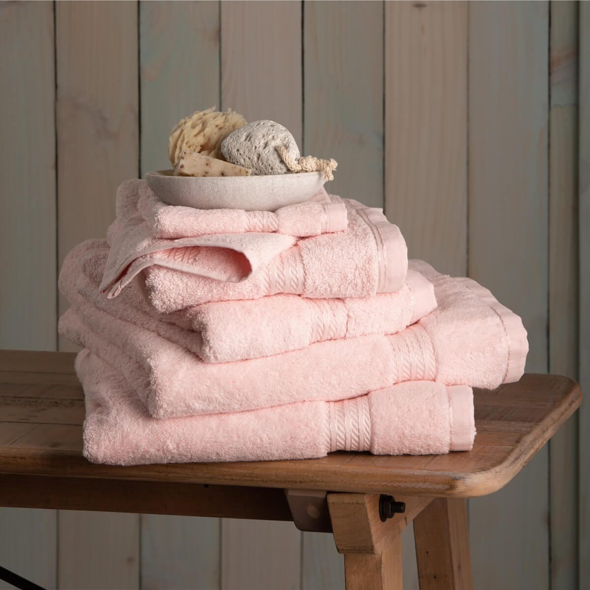 Egyptian Cotton 6 Piece Luxury Bath Towel Set
