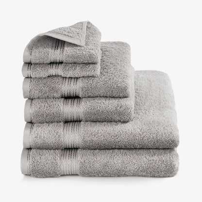 Egyptian Cotton 6 Piece Luxury Bath Towel Set