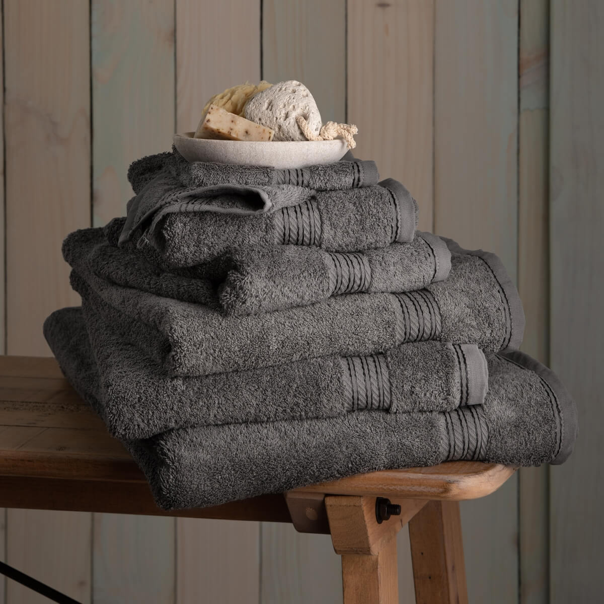 Egyptian Cotton 7 Piece Luxury Bath Towel Set