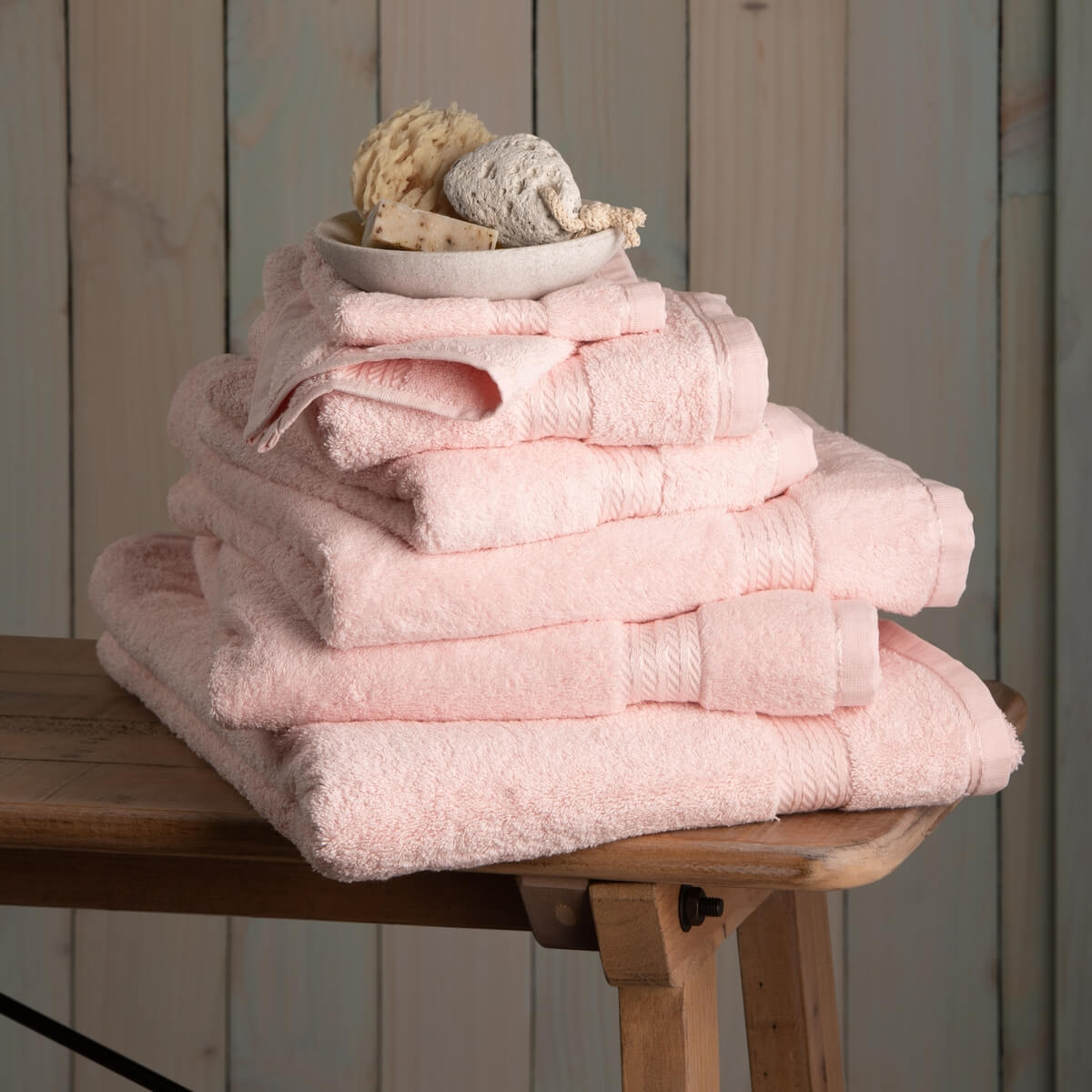 Egyptian Cotton 7 Piece Luxury Bath Towel Set