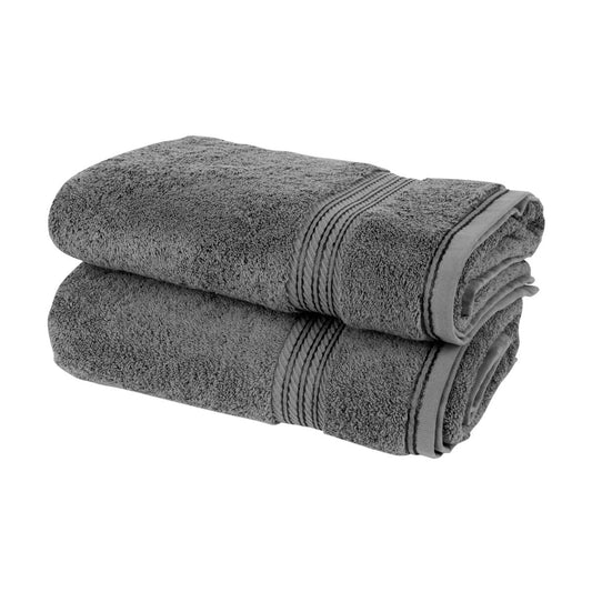 Egyptian Cotton Luxury Bath Sheet, Set of Two, 90 x 165cm