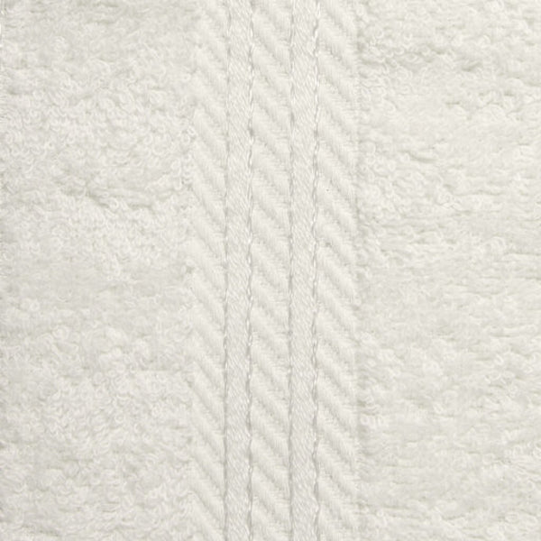 Hampton and Astley 100% Egyptian Cotton 7 Piece Luxury Bath Towel Set, Cream