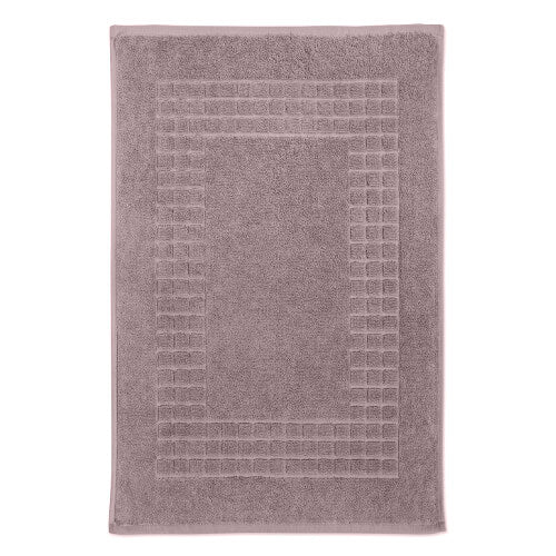 Hampton and Astley 100% Egyptian Cotton Luxury Bath Mat, Lavender
