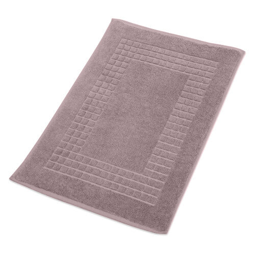 Hampton and Astley 100% Egyptian Cotton Luxury Bath Mat, Lavender