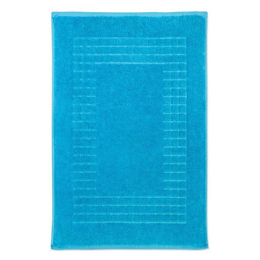 Hampton and Astley 100% Egyptian Cotton Luxury Bath Mat, Caramel Latte