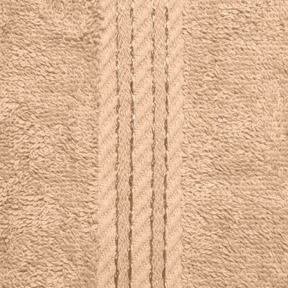 Hampton and Astley 100% Egyptian Cotton Luxury Bath Sheet, Caramel Latte