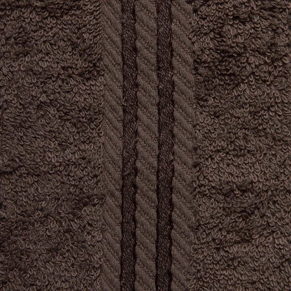 Hampton and Astley 100% Egyptian Cotton Luxury Bath Sheet, Chocolate