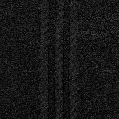 Hampton and Astley 100% Egyptian Cotton Luxury Bath Sheet, Midnight Black