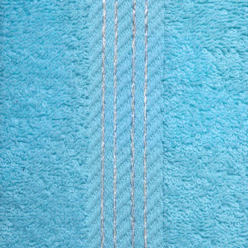 Hampton and Astley 100% Egyptian Cotton Luxury Bath Sheet, Soft Aqua Turquoise
