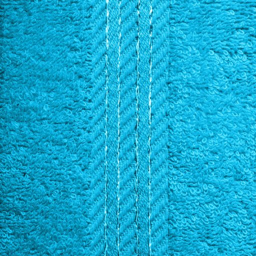Hampton and Astley 100% Egyptian Cotton Luxury Bath Sheet, Teal Blue